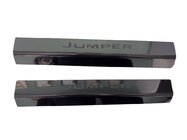 Citroen Jumper 2007–2025 Nerezové lišty prahov dverí Laser (2 ks) fotografia 1