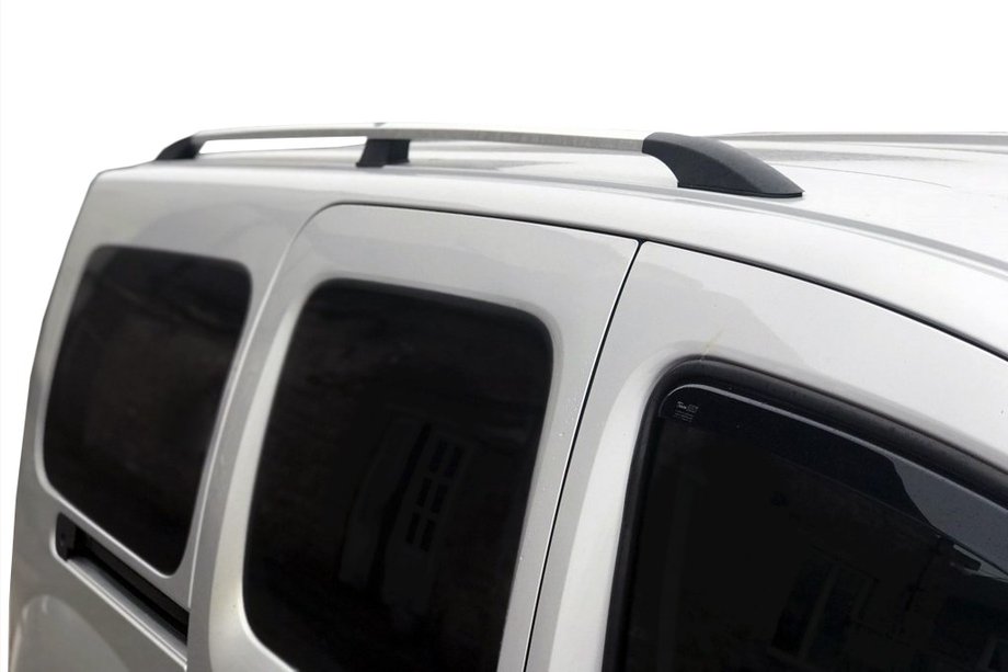 Mercedes Citan 2013–2021 Chrómované strešné lyžiny Štandardná základňa, plastové pätky Image