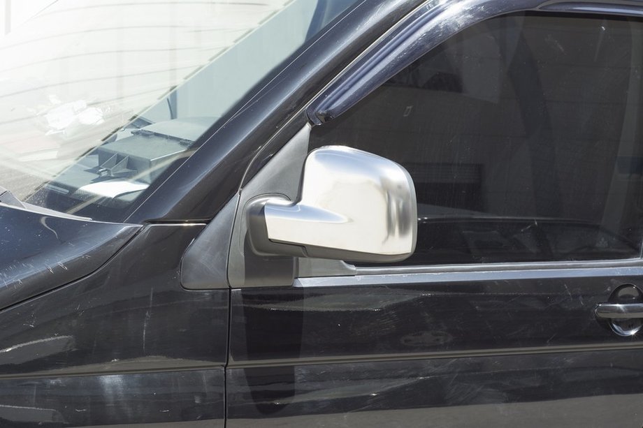 Volkswagen T5 Multivan 2003–2010 Kryty spätných zrkadiel sivé matné (2 ks) Image