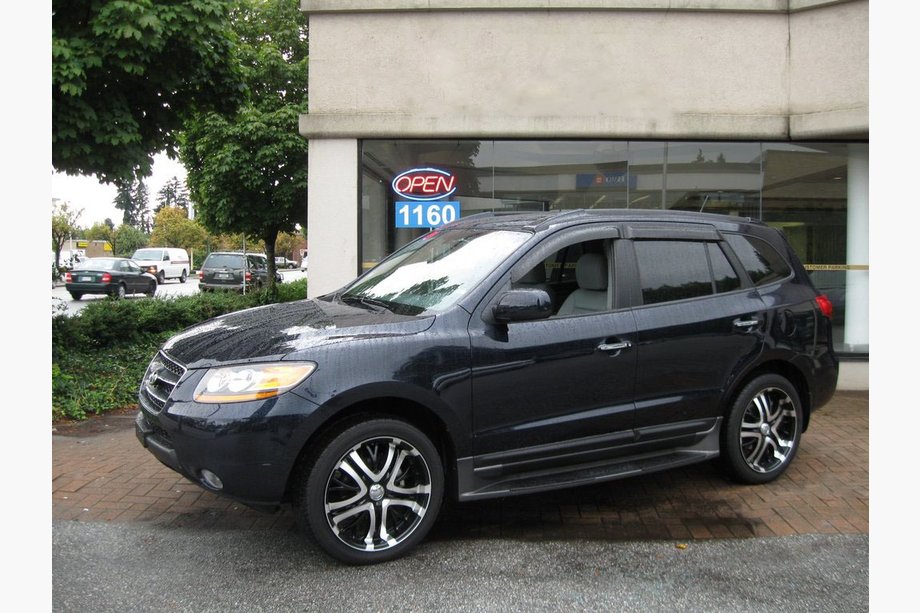 Hyundai Santa Fe 2 2006–2012 Bočné nášľapy S024 (plast) Čierne Image