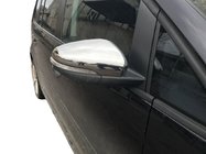 Volkswagen Touran 2010–2015 Nerezové chrómové kryty spätných zrkadiel (2 ks) OmsaLine – talianska nehrdzavejúca oceľ fotografia 1