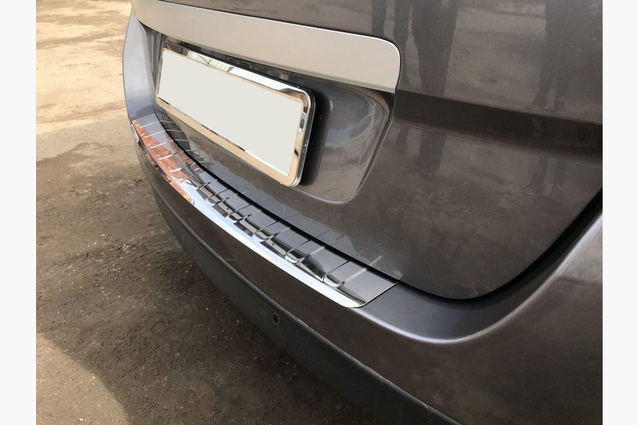 Renault Scenic/Grand 2009–2016 Kryt zadného nárazníka Carmos (Grand, nerez) Image