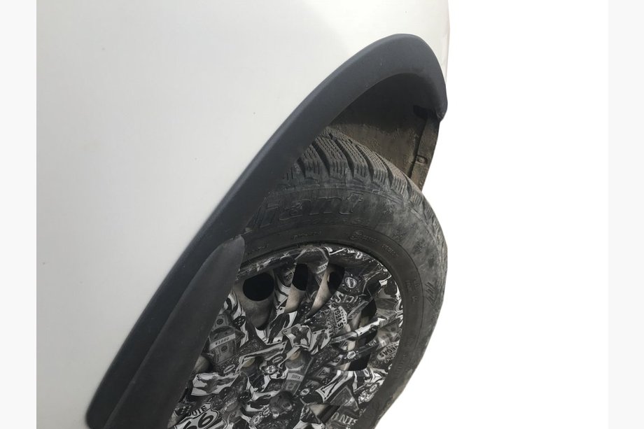 Fiat Doblo I 2005–2010 Nástavce lemov blatníkov (4 ks, čierne) Image