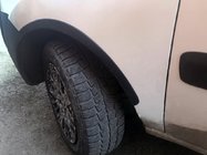 Fiat Doblo I 2001–2005 Nástavce lemov blatníkov (4 ks, čierne) fotografia 1