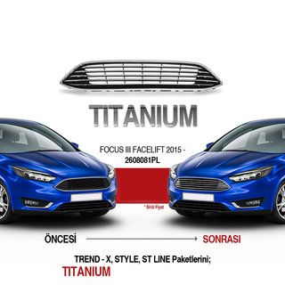Predná maska (Titanium) Ford Focus III 2011–2017 fotografia 3