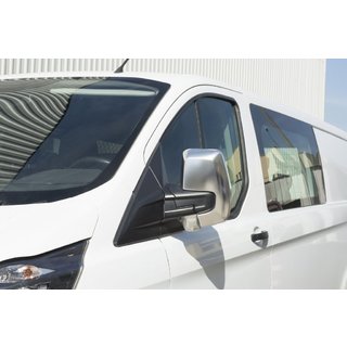 Kryty zrkadiel sivé matné (2 ks, plast) Ford Custom 2013–2022 fotografia 3