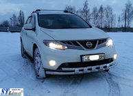 Nissan Murano 2008–2014 Predný ochranný rám ST015 (nerez) fotografia 2