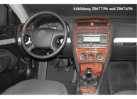 Skoda Octavia II A5 2006–2010 Interiérové kryty Hliník fotografia 4