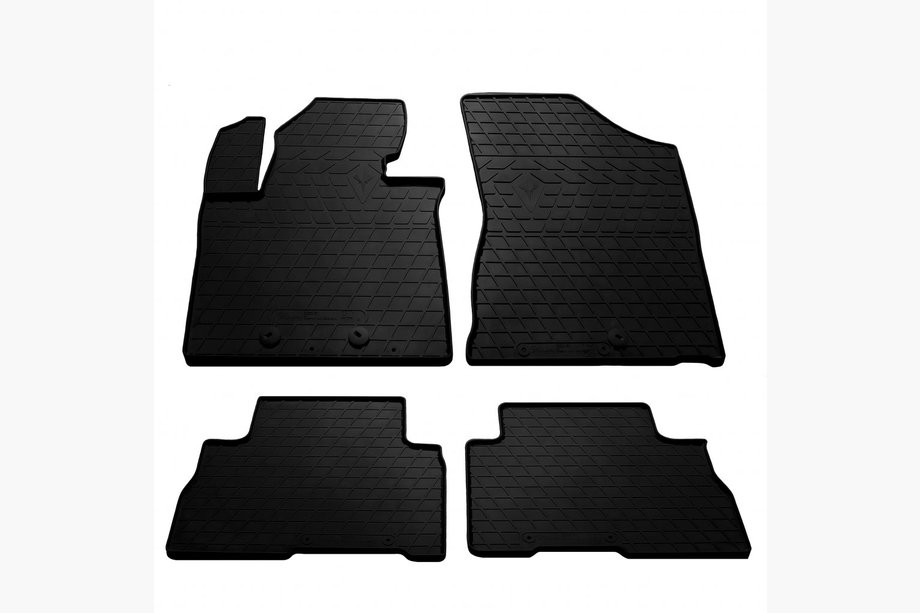Kia Sorento II XM 2009–2014 Gumové rohože do interiéru 2012-2014 (4 ks, Stingray Premium) Image