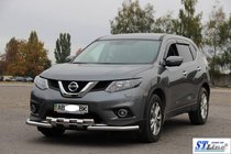 Nissan X-trail T32/Rogue 2014–2021 Predný ochranný rám ST009-15 (nerez) fotografia 2