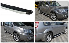 Nissan X-trail T30 2002–2007 Bočné nášľapy King (2 ks, hliníkové) fotografia 5