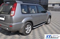 Nissan X-trail T30 2002–2007 Bočné nášľapy King (2 ks, hliníkové) fotografia 2