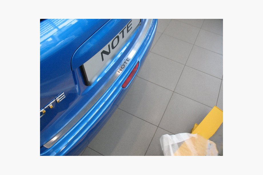 Nissan Note 2004–2012 Ochranná lišta zadného nárazníka Nataniko (2005-2007, nerez) Image