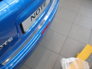 Nissan Note 2004–2012 Ochranná lišta zadného nárazníka Nataniko (2005-2007, nerez) fotografia 1