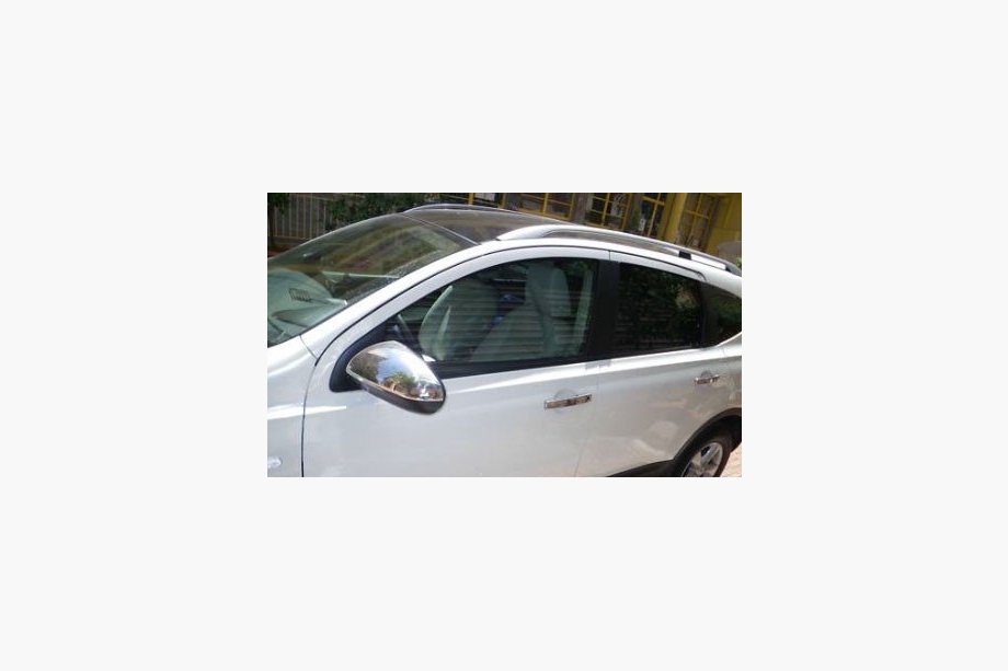 Nissan Qashqai 2007–2010 Kryty spätných zrkadiel (Omsa, 2 ks, nerez) Image