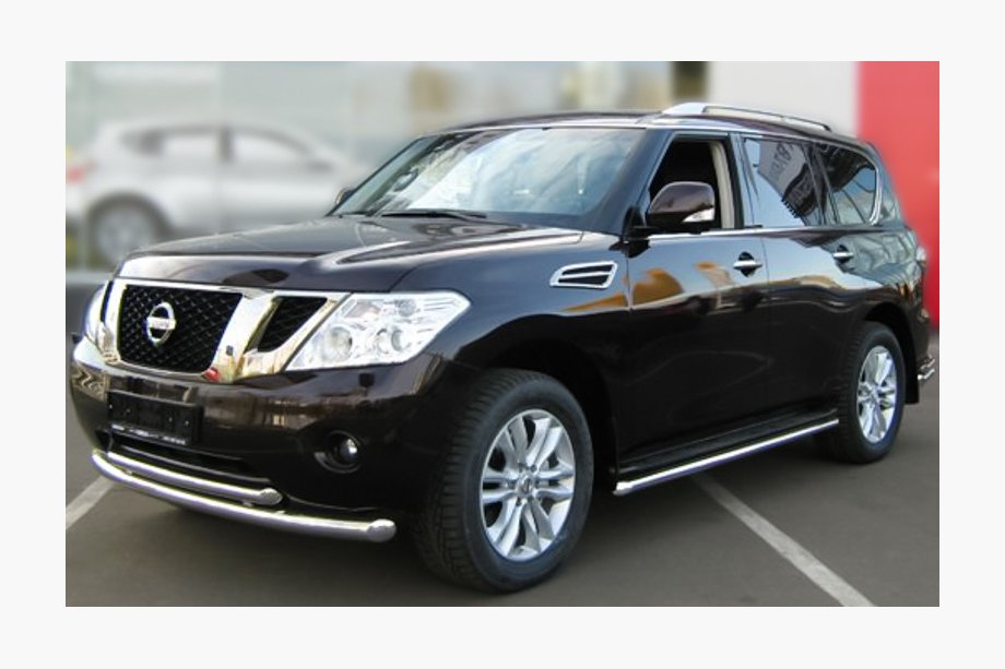Nissan Pathfinder R51 2005–2014 Dvojitý predný ochranný rám (nerez) Image