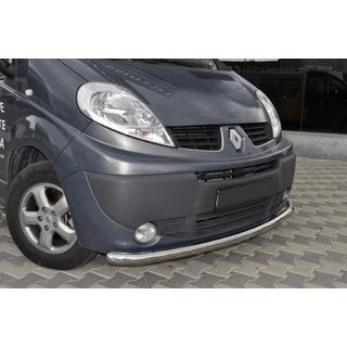 Predný ochranný rám ST008 (nerez) Opel Vivaro 2001–2015 fotografia 3