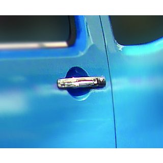 Kryty na kľučky dverí (4 ks, nerez) Nissan Navara 2006–2015 fotografia 2