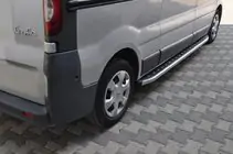 Renault Trafic 2001–2015 Bočné nášľapy Fullmond (2 ks, hliník) fotografia 1