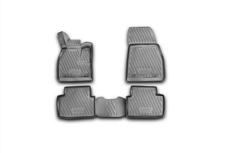 Chevrolet Malibu 2011–2018 Gumové 3D rohože do interiéru (4 ks, Novline) Image