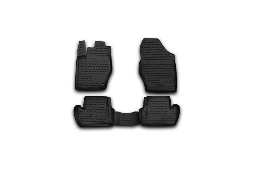 Citroen DS-4 2010–2015 Gumové autokoberce do interiéru (4 ks, Novline) Image