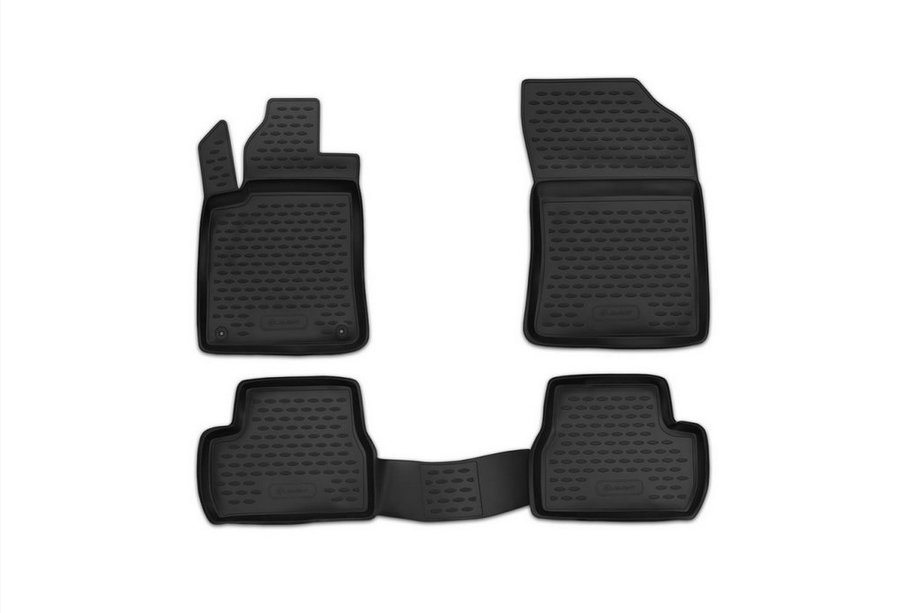 Citroen DS-3 2009–2016 Gumové autokoberce do interiéru (4 ks, Novline) Image
