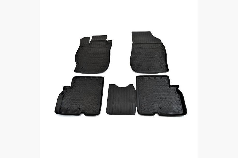 Nissan Almera N17 2012–2018 Gumové autokoberce do interiéru (4 ks, Novline) Image