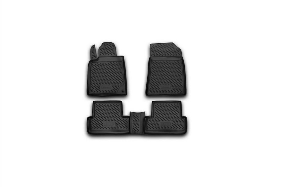 Peugeot 407 2004–2011 Gumové autokoberce do interiéru (4 ks, Novline) Image
