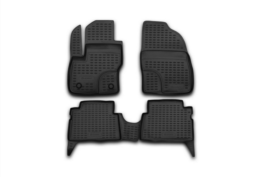 Ford C-Max 2004–2010 Gumené rohože do interiéru (4 ks, Novline) Varianta 2 Fotografia 1