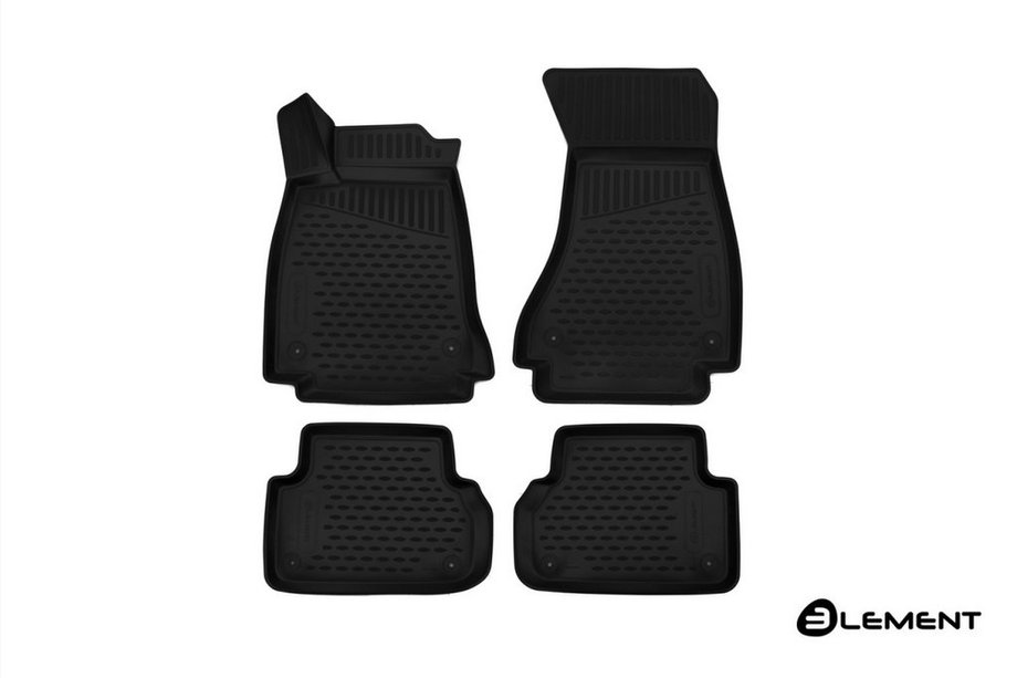 Audi A4 B9 2015–2024 3D gumové rohože do interiéru (4 ks, Novline) SD/Avant/Allroad Image