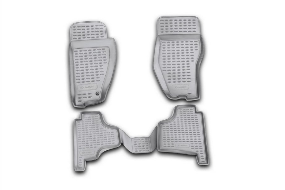 Dodge Nitro 2006–2011 Gumové autokoberce do interiéru (4 ks, Novline) Image