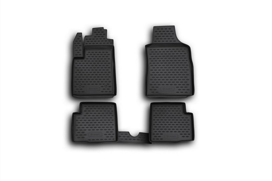 Fiat 500/500L 2013–2022 (500) Gumové rohože do interiéru (4 ks, Novline) Image