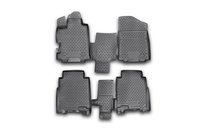Honda FR-V 2004–2009 Gumové autokoberce do interiéru (4 ks, Novline) fotografia 1