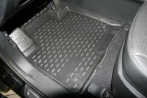 Hyundai Santa Fe 3 2012–2018 Gumové autokoberce do interiéru (4 ks, Novline) fotografia 1