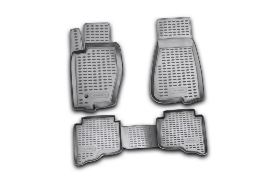 Jeep Grand Cherokee WK 2004–2010 Gumové autokoberce do interiéru (4 ks, Novline) Fotografia 1