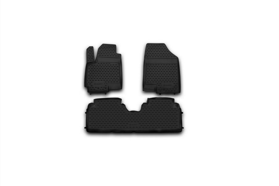 Kia Venga 2010–2019 Gumové rohože do interiéru (3 ks, Novline) Image