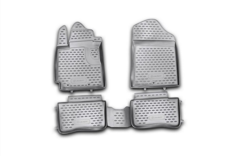 Kia Picanto 2011–2016 Gumové autokoberce do interiéru (4 ks, Novline) Image