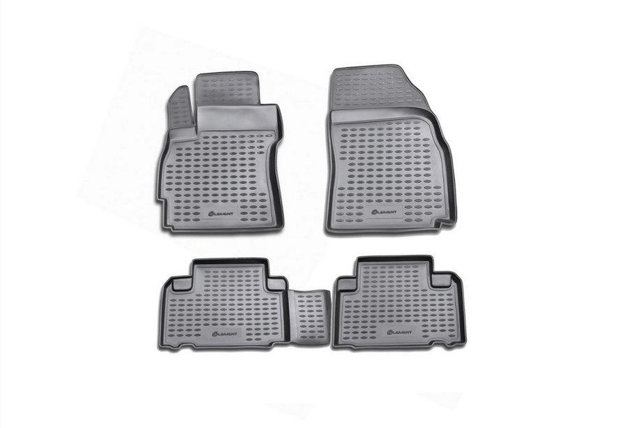 Mazda 5 2010–2018 (2005-2010) Gumové rohože do interiéru (4 ks, Novline) Image