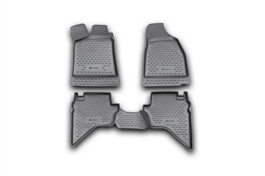 Mazda BT-50 2007–2012 Gumové autokoberce do interiéru (4 ks, Novline) Image
