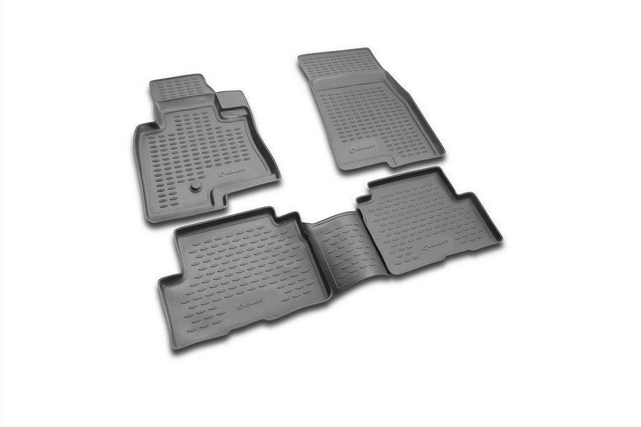 Mitsubishi Pajero Wagon III 1999–2006 Gumové autokoberce do interiéru (4 ks, Novline) 5D Image