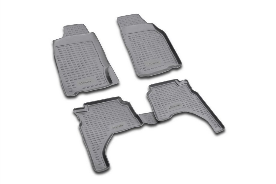 Mitsubishi L200 1996–2006 Gumové autokoberce do interiéru (4 ks, Novline) Image