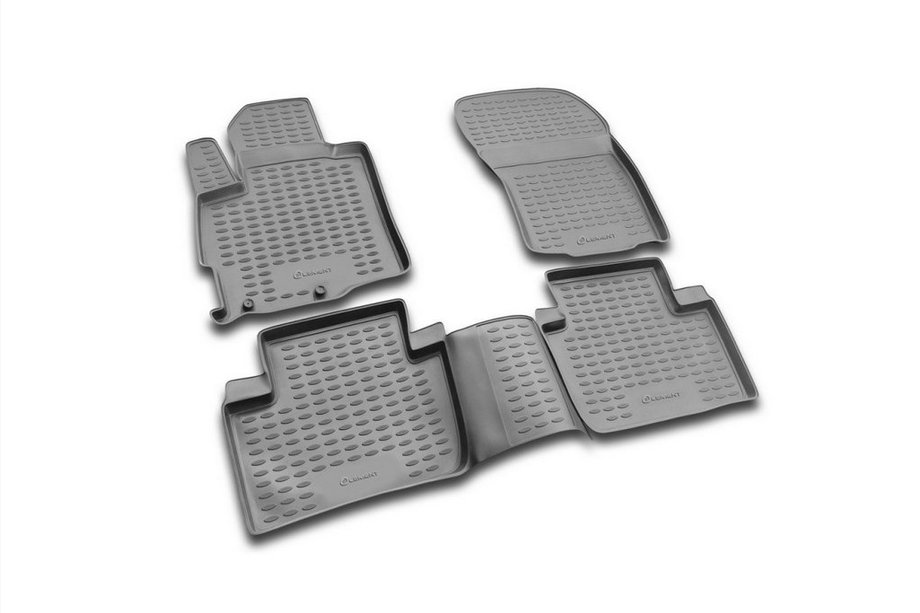 Mitsubishi Outlander 2006–2012 Gumové rohože do interiéru (4 ks, Novline) XL Image