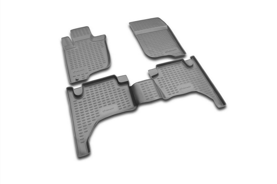 Mitsubishi L200 2006–2015 Gumové autokoberce do interiéru (4 ks, Novline) Image