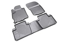 Peugeot 4007 2007–2013 Gumové autokoberce do interiéru (4 ks, Novline) fotografia 1