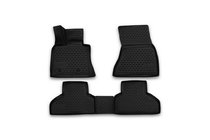 BMW X5 F15 2013–2018 Gumové 3D rohože do interiéru (4 ks, Novline) fotografia 1