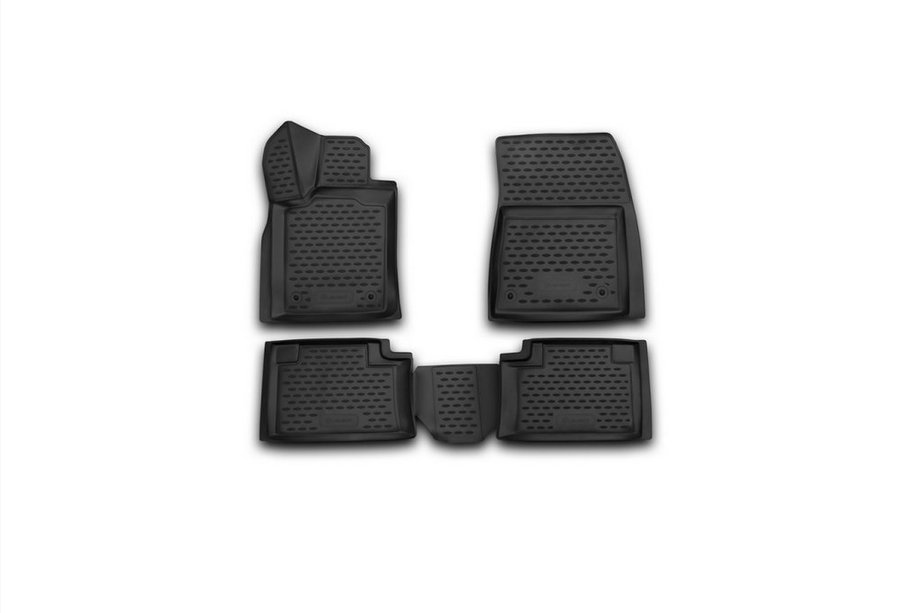 Jeep Grand Cherokee WK2 2010–2021 (2014↗) 3D gumové koberce do interiéru (4 ks, Novline) Image