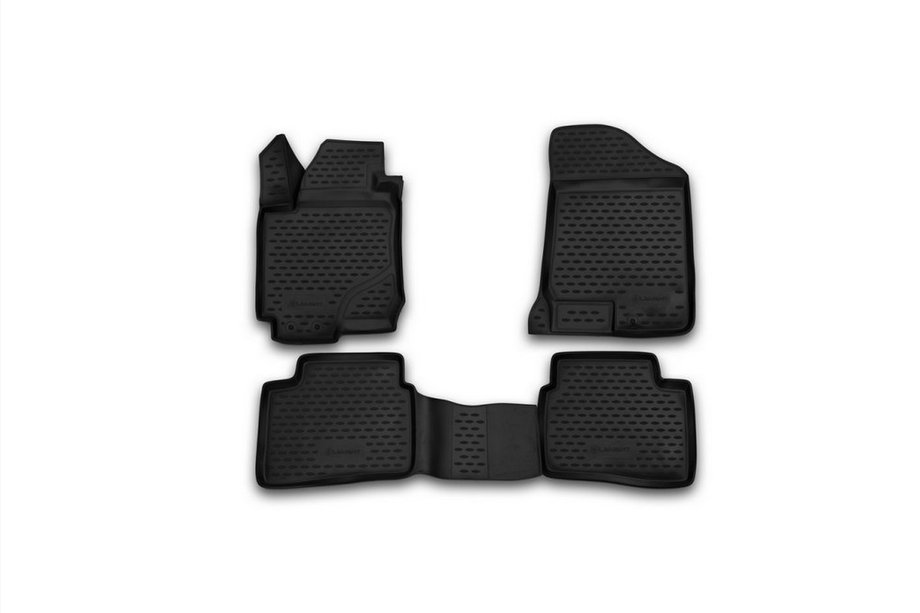 Kia Ceed 2007–2012 Gumové 3D rohože do interiéru (4 ks, Novline) Image