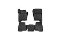 Land Rover Discovery IV 2009–2017 Gumové 3D rohože do interiéru (4 ks, Novline) fotografia 1