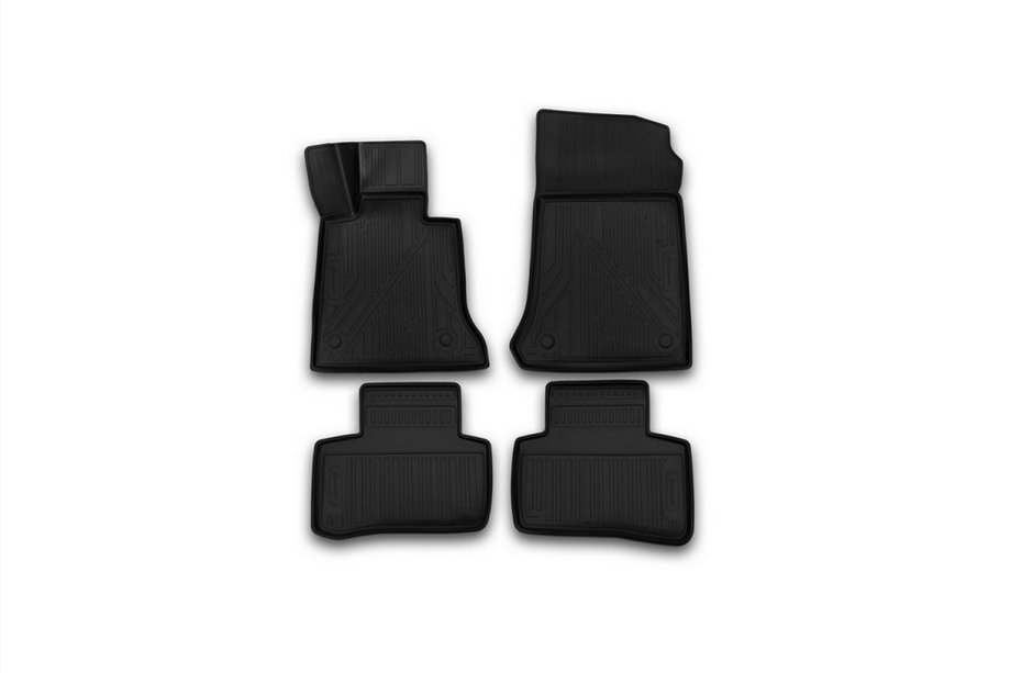 Mercedes GLK class X204 2008–2015 Gumové 3D rohože do interiéru (4 ks, Novline) Image