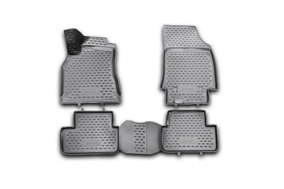 Renault Fluence 2009–2016 Gumové 3D rohože do interiéru (4 ks, Novline) Image